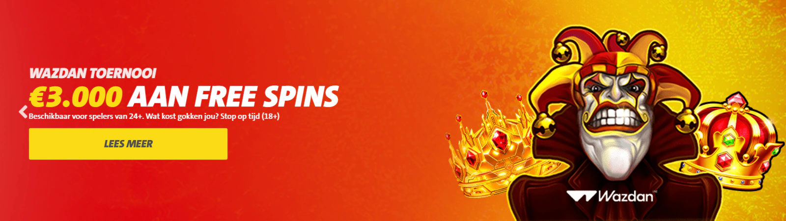 Overzicht van beschikbare games bij JACKS